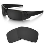 Littlebird4 1.5mm Polarized Replacement Lenses for Oakley Gascan Sunglasses - MultiOptions (Dark Black)