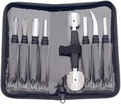 Messermeister MGS-9 9-Piece Garnishing Tool Set