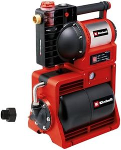 Einhell Groupe de surpression GE-WW 1246 N FS (1 200 W, capteur de débit avec indicateur LED, indicateur d’encrassement/d’aspiration/de niveau d’eau, protection contre la marche à vide)