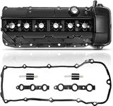 A-Premium Engine Valve Cover with Gasket & Seals Compatible with BMW E46 323i 325i 328i 330i 323Ci 325Ci 328Ci 330Ci 325xi 330xi 525i 528i 530i X5 Z3 1999-2001