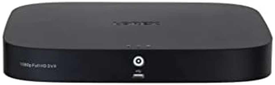 Lorex D242A81B 8-Channel 1080p Digital Video Recorder, 1TB Hard Drive with Smart Motion Detection and Smart Home Voice Control