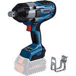 Bosch Professional BITURBO GDS 18V-1050 H cordless impact wrench (1050 Nm tightening torque, 1,700 Nm breakaway torque, excl. rechargeable batteries and charger, in carton)