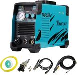 TTAMPLAR 55Amp Plasma Cutter - Touch Arc Plasma Cutting Machine with 110V/220V Dual Volatage High Frequency IGBT Inverter