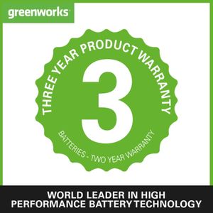Greenworks 48V Cordless Grass Trimmer – 40cm, Dual Line, 2x 24V Batteries, Lightweight