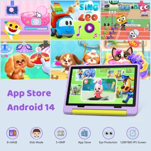 ZIBATIS 10-Inch Kids Tablet – Purple