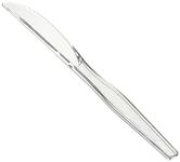 Dixie KH017 Clear Heavy-Weight Plastic Knife - 1000 / CS