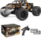 HAIBOXING 1:18 Scale RC Monster Truck 18859E 36km/h Speed 4X4 Off Road Remote Control Truck,Waterproof Electric Powered RC Cars All Terrain Toys Vehicles with 2 Batteries,Xmas Gifts for kid and Adults