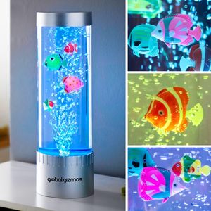 Global Gizmos Bubble Lamp – Colorful LED Mood Light
