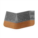 Lenovo Go Wireless Split Keyboard - UK English - Storm Grey