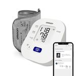 Omron HEM 7140T1 Bluetooth Blood Pressure Monitor with Cuff Wrapping Guide, Hypertension Indicator & Intellisense Technology For Most Accurate Measurement