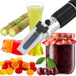 LABART Refractometer Brix Meter 45-82% Brix Refractometer with Certificate Syrup Jelly Jam Refractometer Fruits Refractometer with Certificate