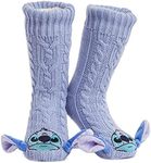 Disney Women's Slippers Socks Fluff