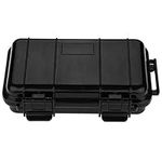 Survival Storage Box, 3 Types Solid Outdoor Shockproof Pressureproof Waterproof Survival Box Container Storage Airtight Case(A)