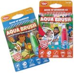 Two Pack Book of Mormon Aqua Brush Activity Book Set, Color with Water Reusable Travel Activity by Kanga Toys