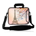 Colorfulbags Universal Eiffel Tower 13" 13.1" 13.3" inch Neoprene Laptop Netbook tablet Shoulder Case Carrying sleeve Bag cover with strap Pocket For 13.3" Apple MacBook Pro,air/13.3" Samsung Series 5 9 Ultrabook/HP Folio / ENVY 13/ 13.3" Lenovo IdeaPad /?Yoga Pro 13/13.3" Acer Aspire Samsung Ultrabook HP/Sony Pro 13/Duo 13/Fit 13A/13.3 inch Macbook Pro New Retina HP Dell Acer Sony ASUS Laptop PC