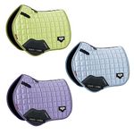 LeMieux Junior Pony Loire Jump Square - Breathable & Soft - Bamboo Lining - Saddle Pads for Horses - Equestrian Riding Equipment and Accessories - Mist