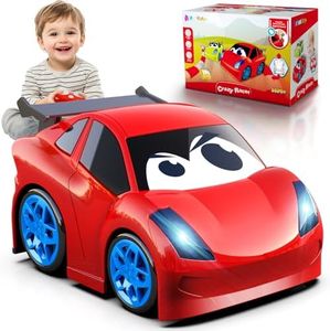 AEROQUEST Toys for 3 Year Old Boys Ages 2-4 Remote Control Car for Toddlers 1-3 Boys 4-7 with Lights and Sounds RC Car for Boys and Girls Ideal Boys & Girls Birthday Gift