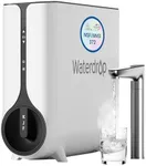 Waterdrop Reverse Osmosis System, Instant Hot Water Dispenser, 600 GPD, Reduce PFAS, Tankless, 2:1 Pure to Drain, Under Sink, TDS Reduction, Smart LED Faucet, Hot and Cold Water Dispenser Faucet