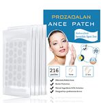 Spot Patches, 216pcs Invisible Hydrocolloid Pimple Patches, Effectively Relieve Common Spot Patches for Face, Facial Care, Suitable for All Skin Types (216 pcs)