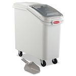 Rubbermaid FG360088WHT Prosave 400 Cup Ingredient Bin w/Scoop, 29.25 Inch x 5.167 Inch x 5.167 Inch