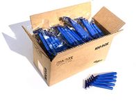 100 Premium Twin Blade Disposable Razors in Bulk - Medical Professional or Home Use