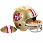 WinCraft San Francisco 49ers Football NFL Snack Helmet