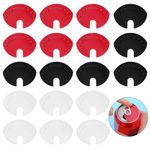 Sibba Soda Can Covers Lids 18 Pcs Plastic Pop Can Lid Cover Spill Guard Protector Beverage Can Covers Reusable Cap Toppers Kitchen Cookware for Soda Drink Beer Juice (Black)