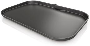 Ninja Woodfire XL Flat Plate, Non-Stick Flat Top BBQ Griddle Plate, Official Accessory, Compatible with Ninja Woodfire XL BBQ Grill OG850 / OG901, Black, XSKOGXLFPLTEU