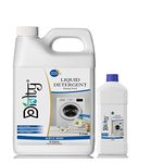 Diolty liquid detergent, top load front load, detergent liquid for washing machine - balanced PH, Non-toxic 5+1L (Prince)