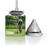 UF-SHARP Diamond Lawn Mower Blade Sharpener & Lawn Mower Blade Balancer, Compatible with Most Power Hand Drill and Lawnmower Blades