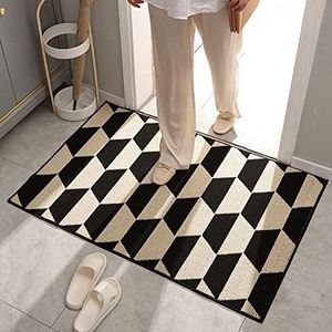 GRANNY SAYS Door Mats Indoor, 32" X 48" Non Slip Front Door Mats and Rugs for Entrance Door, Large Outdoor Welcome Doormat Washable, Low Profile Entryway Welcome Mat Indoor, Tapis D Entree Interieur