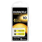 Duracell Size 10 Hearing Aid Batteries - 6-Pack