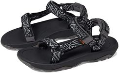 Teva Boy's T Hurricane XLT 2 Sport Sandal, Lava Dark Gull Grey, 8 US