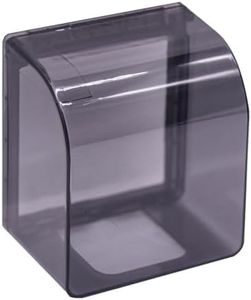 Tapa de enchufe para interruptor, caja de enchufes, enchufes exteriores, impermeable, autoadhesiva, 86 tipos de tapas de enchufe, diseño de altura adicional, para baño, hogar, exterior, negro