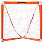 Franklin Sports Youth Lacrosse Goal - Small Kids Lacrosse Net - Portable Lax Mini Box Goal - Backyard Goal for Youth Lacrosse - 38" x 38"