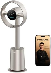 DREAME Bladeless Fan MF10 with 270° Spatial Airflow for Whole-Room Circulation, Temperature-Adaptive Airflow, Experience Smarter Wind, Washable Filter, Beige