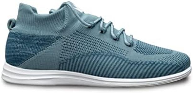 Brunswick Twisted Knit Steel Blue Ladies Size 8.5