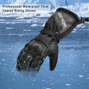 Heated Motorcycle Gloves – 7.4V Battery Powered, Winter Riding