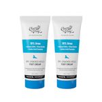 Chemist at Play Foot Cream for Cracked Heels | Up to 24 hours of Moisturization | 10% Urea & Natural AHAs | Nourishment & Hydration | For Dry & Cracked Feet | Lightweight | 50g(Pack of 2)