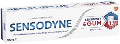 Sensodyne Sensitivity & Gum Toothpaste, Toothpaste for Sensitive Teeth & Gum Health, Original, 100g