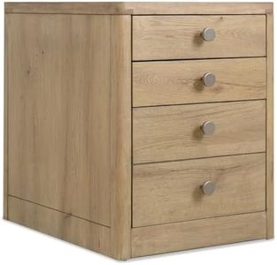 Hooker Furnishings Kalamazoo Three-Drawer File Cabinet with Oak Veneer - Natural Wood