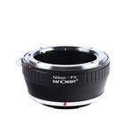 K&F Concept Nik to FX Lens Mount Adapter, Compatible with Nikon AI/F Mount Lens and Compatible with Fujifilm Fuji X Series Mirrorless Cameras