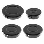 Aspares Oven Cooker Hob Gas Burner Crown & Flame Cap Kit for Lamona (Small, 2 Medium & Large, 55mm - 100mm)