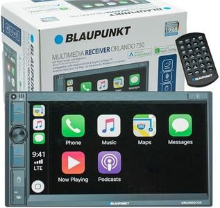 BLAUPUNKT ORLANDO750 Car Stereo - 6.9" Touchscreen, Wireless Apple CarPlay, Wireless Android Auto, Bluetooth, USB Playback, EQ Presets, Safety Features