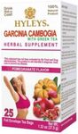 HYLEYS Tea Garcinia Cambogia Green Tea with Pomegranate Flavor - 25 Tea Bags