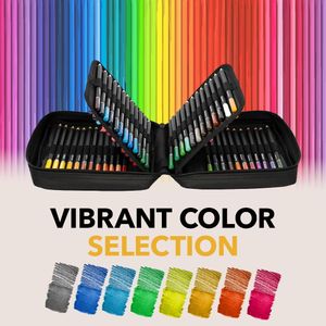 Castle Art Watercolour Pencils Set – 72 Colors for Artists