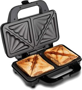 Sensiohome 4-Slice Sandwich Toaster – Non-Stick, Compact Design