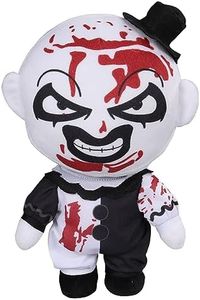 Feeriay Terrifier Art The Clown Plush Toy Soft Bloody Killer Art The Clown Stuffed Plushie Pillow Doll for Kids Adults (Art The Clown, 11.02 inch)