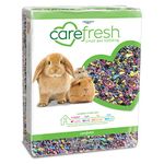 carefresh 99% Dust-Free Confetti Natural Paper Small Pet Bedding with Odor Control, 50 L