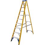 Werner S716 Fibreglass Stepladder 10 Tread 7161018